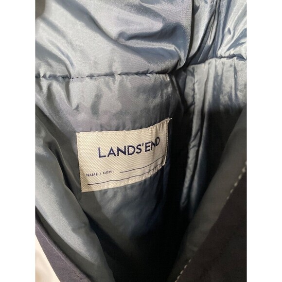 LANDS' End Kids Squall Waterproof Iron Knee Bibs Snow Pants Bib Overall Large 12 - Picture 6 of 8